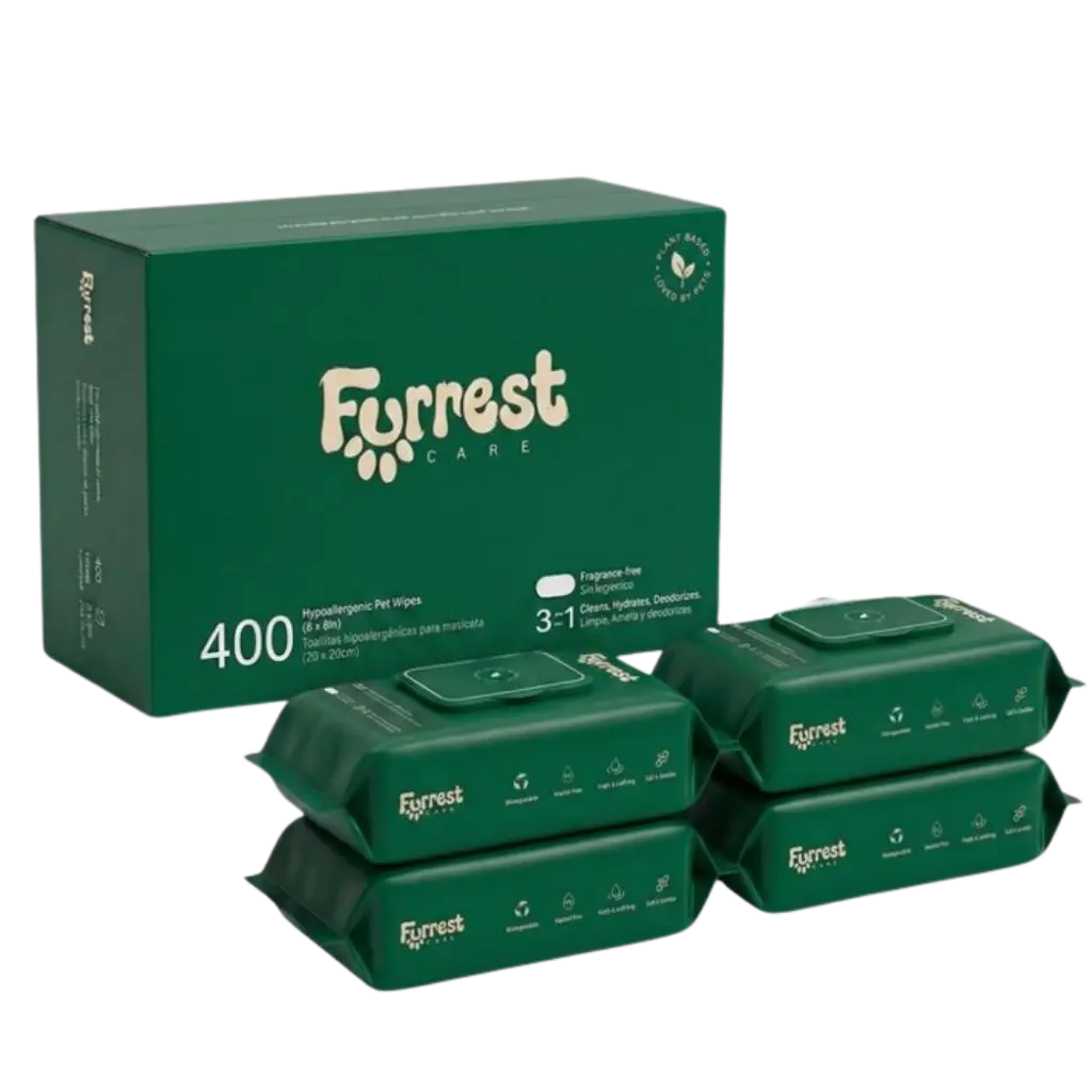 Furrest Pet Wipes Box (4 Single Packs)